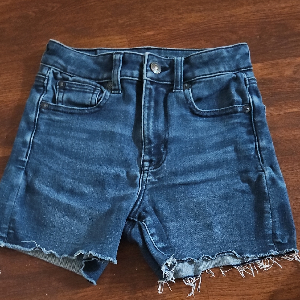 American Eagle Outfitters Dark Wash Denim Shorts
